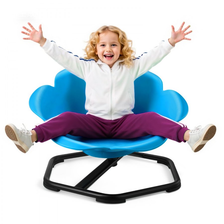 VEVOR Sensory Spin Chair For Kids – 220 Lbs, 360° Swivel