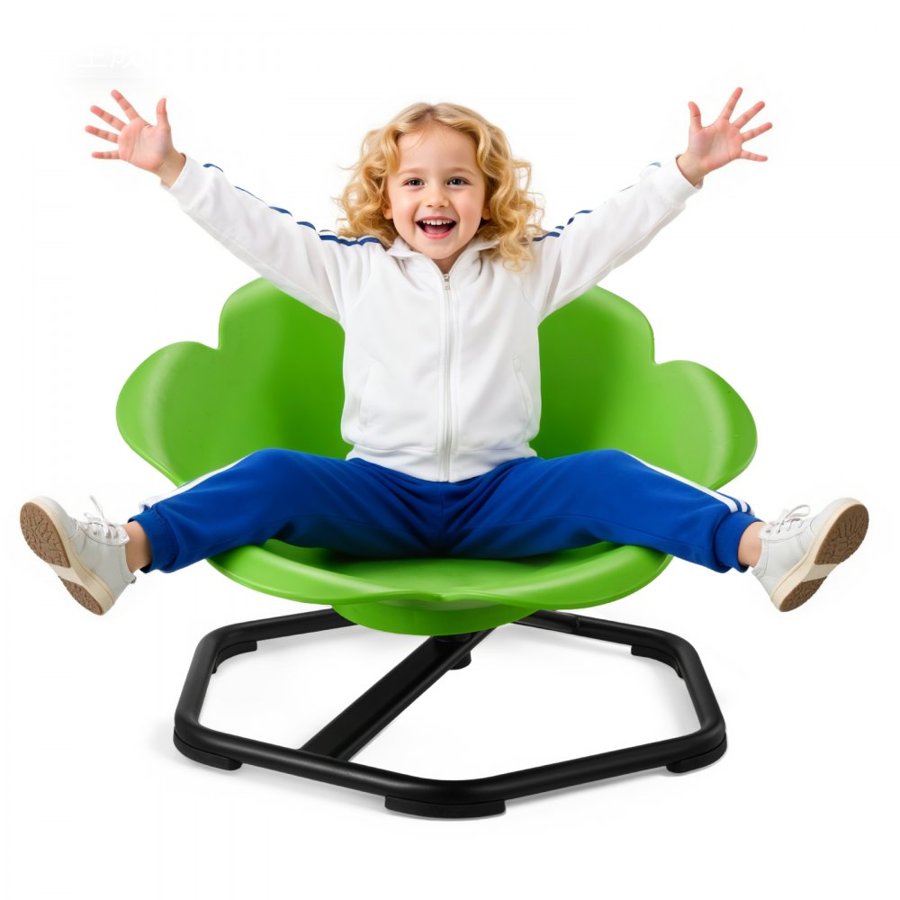 VEVOR Swivel Sensory Chair – 220 lbs Capacity, Sit & Spin