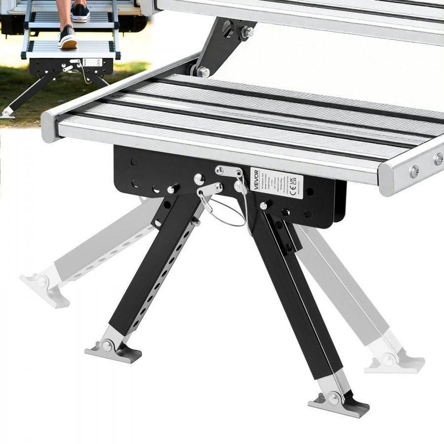 VEVOR autonamiņa kāpņu stabilizators 3 līdz 15", 9 pozīcijas