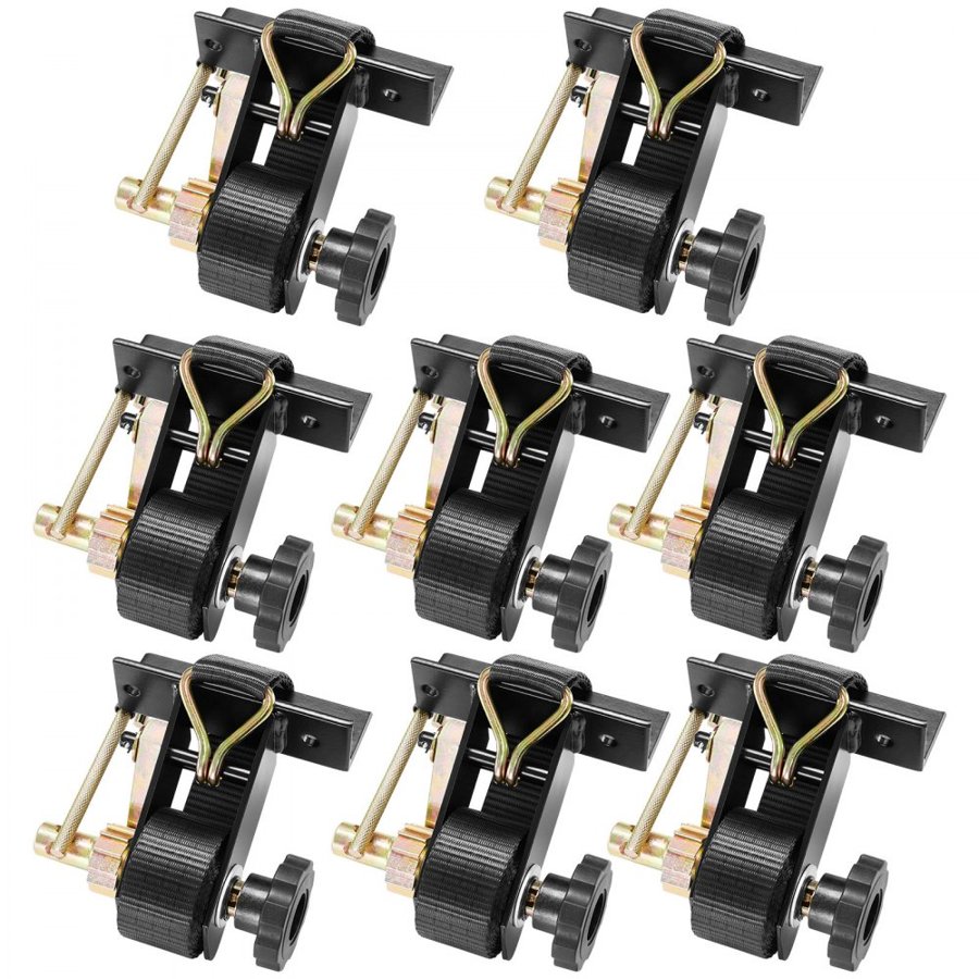 VEVOR Ladder Rack Mounted Ratchet Straps – 1.5'' x 7.4 ft