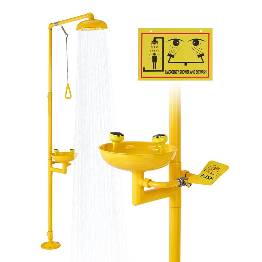 VEVOR Emergency Eyewash Station - Compatible NPT Thread Size