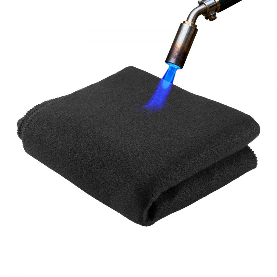 VEVOR Carbon Fiber Felt Welding Blanket – 40" x 40", 1800°F