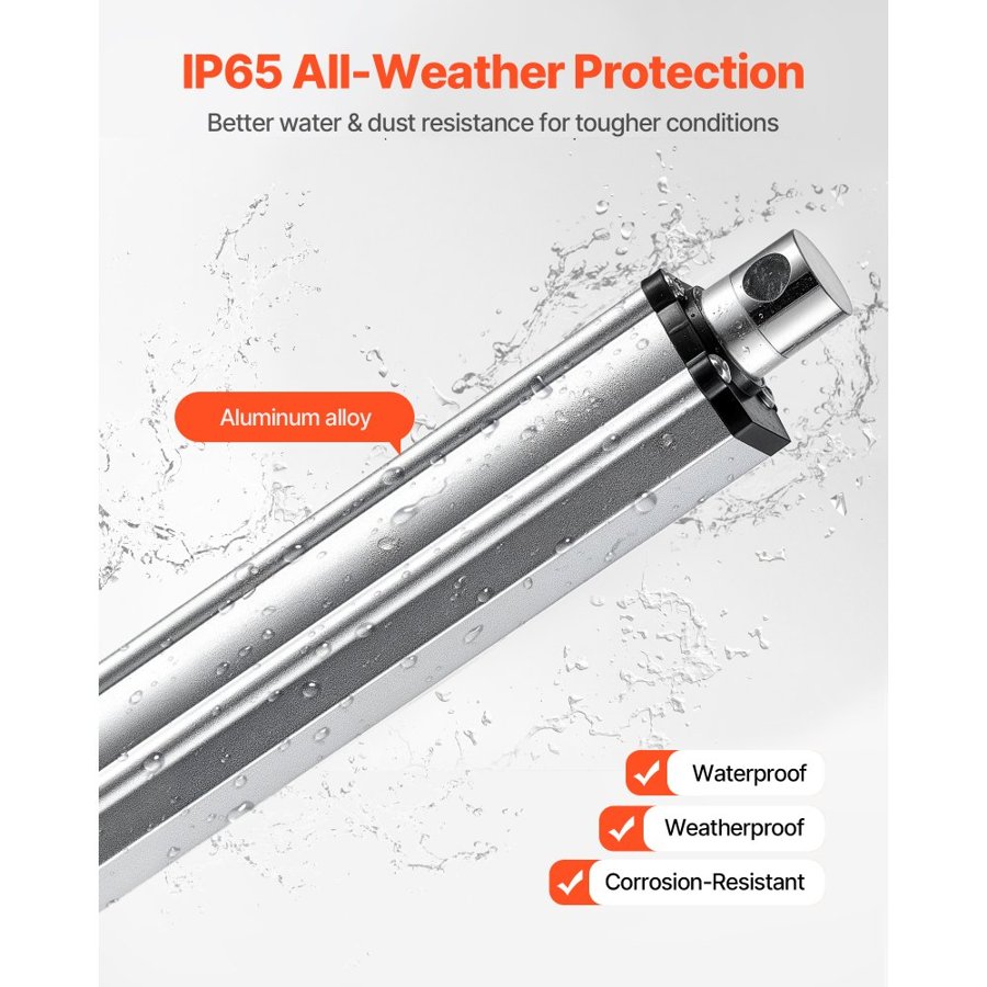 VEVOR 12 Volt Linear Actuator Waterproof – 40-Inch, IP65