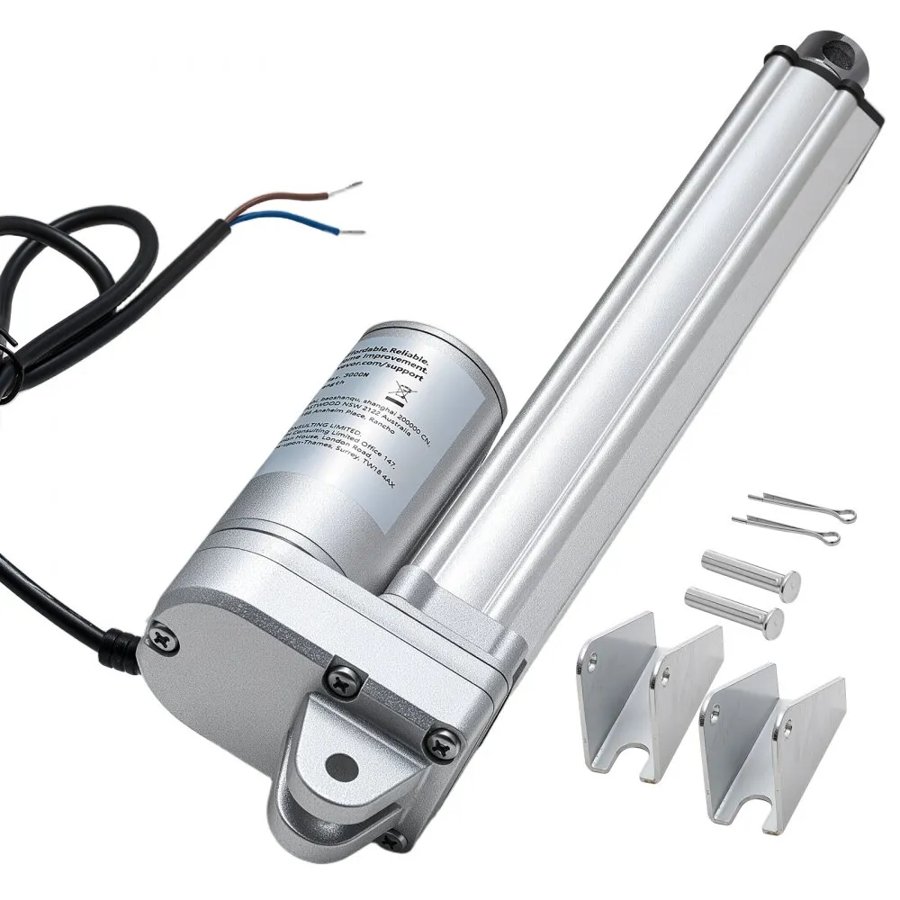 VEVOR 12 V elektriskais lineārais izpildmehānisms, gājiens 8", 3000 N