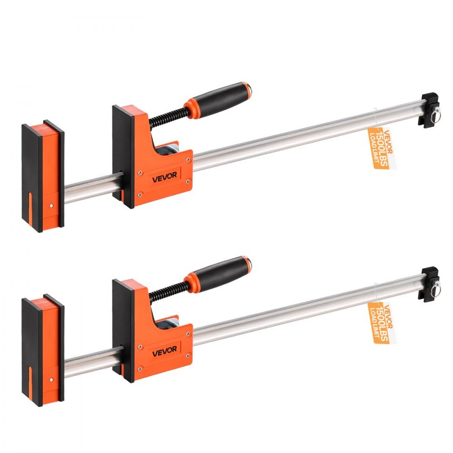 VEVOR Clamp Set for Woodworking – 24", 2-Pack, 1500 lbs Load