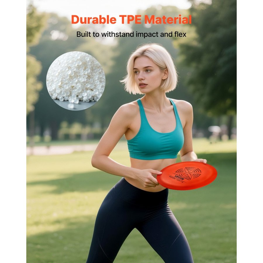 VEVOR Disc Golf Starter Set – 6+1 Discs with Backpack