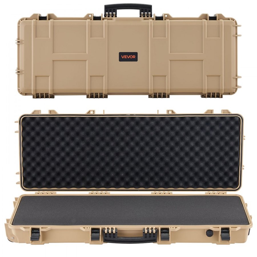 VEVOR 42 Inch Hard Rifle Case – IP67 Waterproof & Dustproof