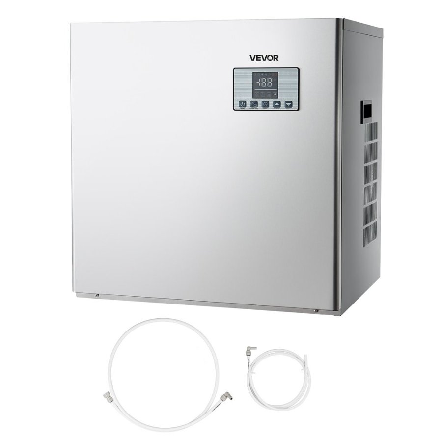 VEVOR Big Ice Maker – 400 lbs/Day, 182 Trays, Head Only