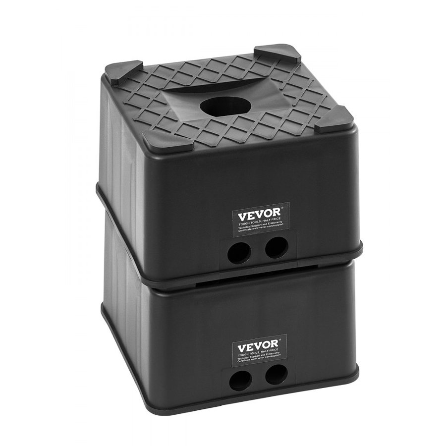 VEVOR piekabes atbalsta bloks 6" izturīgs, 6000 lbs, 2 gab.