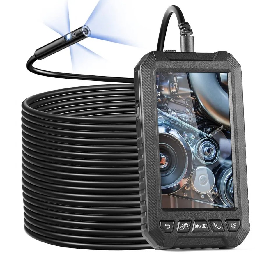 VEVOR Endoscopic Camera with Light – 49.2 ft Cable