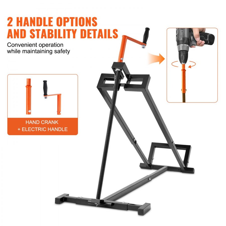 VEVOR Lawnmower Lift Jack – 880 lbs Capacity, 23.6 Inch