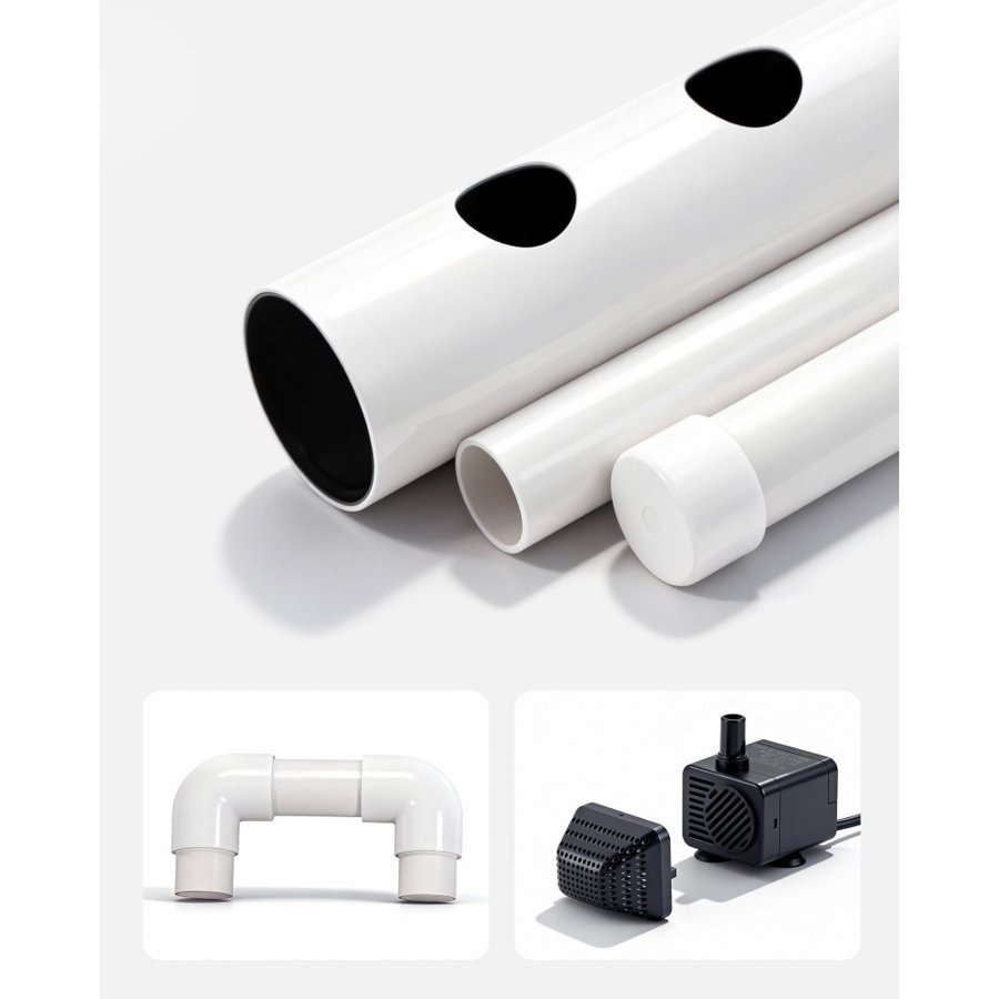 VEVOR Indoor Hydroponic Grow Kit – 3 Tier, 90 Sites, UPVC