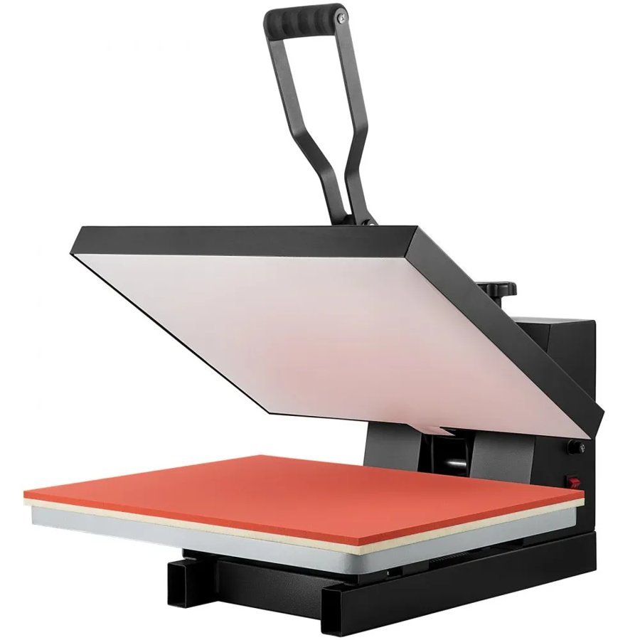 VEVOR Heat Press Machine 40.6 x 51 cm High Pressure T-shirt Press Black, for T-Shirts, Fast Heating, Precise Control, Digital Industrial Sublimation Printer for Heat Transfer Vinyl, Easy to Use