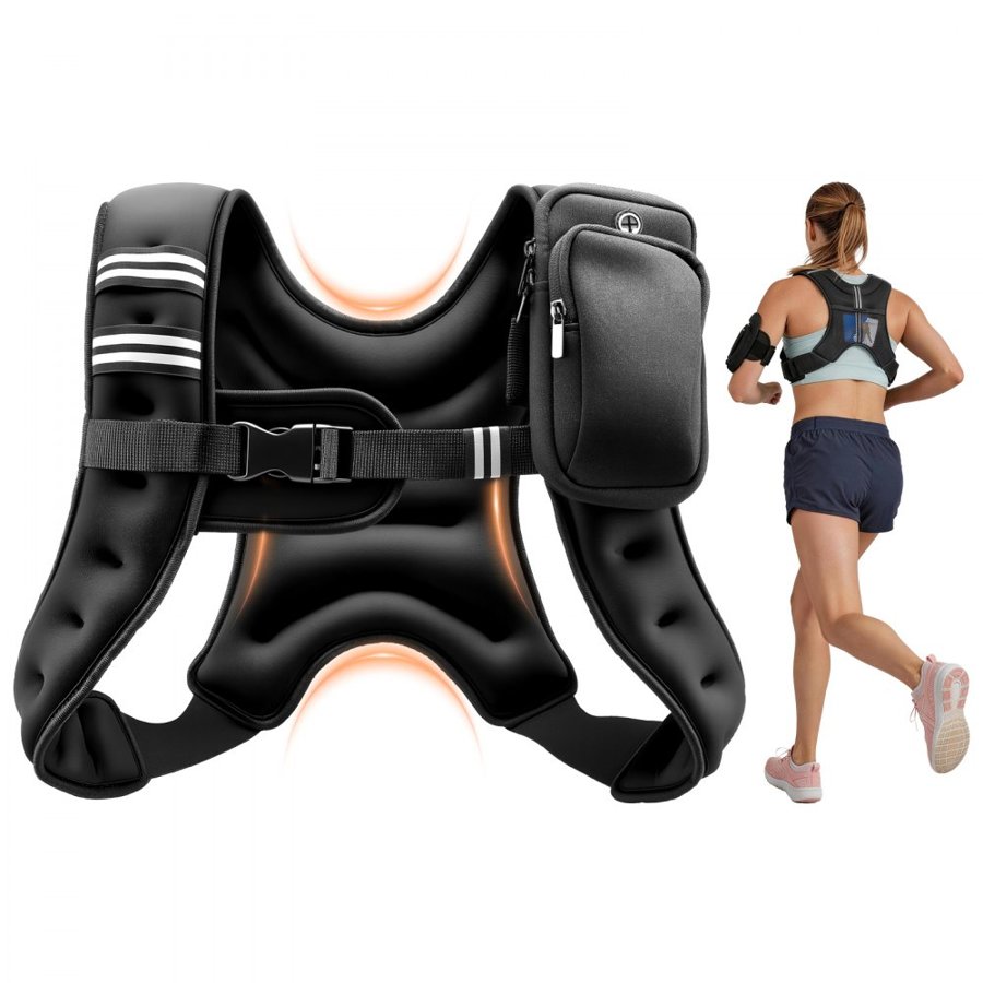 VEVOR Body Weight Vest – 2.8 Kg, Neoprene, Adjustable Fit