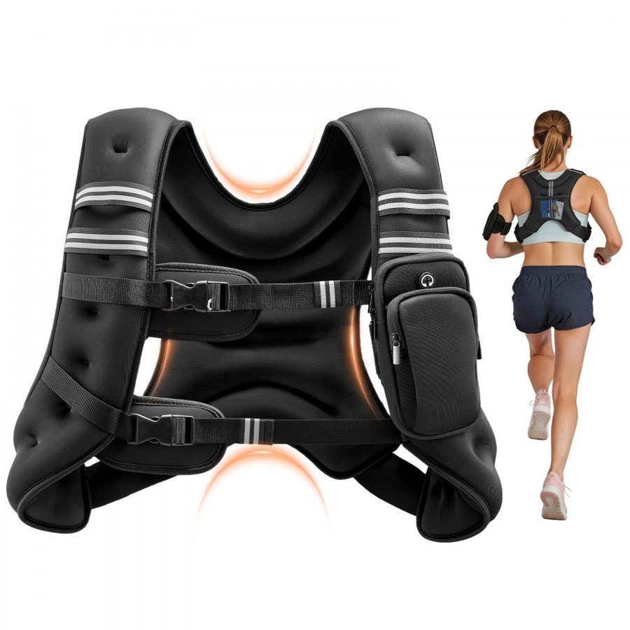 VEVOR 30lb Weighted Vest – 30 lbs, 35 to 45 Inches