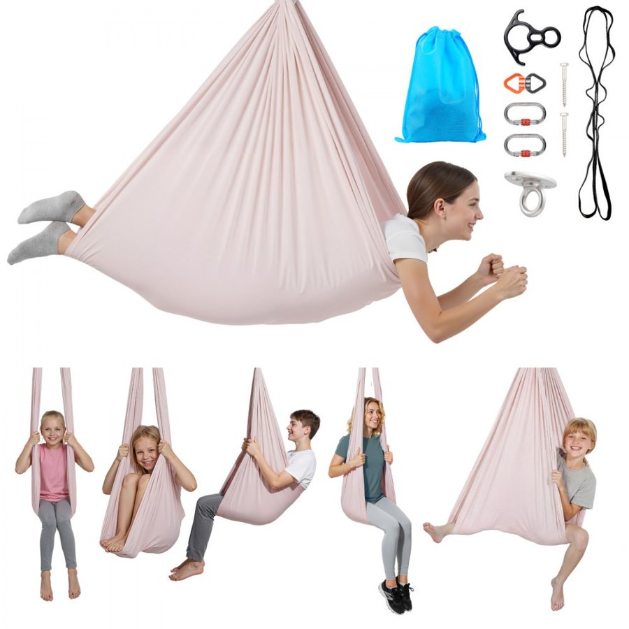 VEVOR Aerial Yoga Hammock Kit – 300 LBS, 360°, 2650 x 1490mm