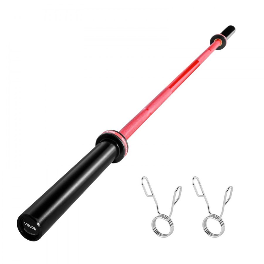 VEVOR 2 Inch Barbell – 6 FT, 700 lbs,  28mm Knurling