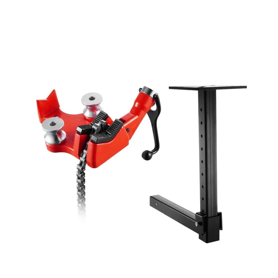 VEVOR Bench Chain Pipe Vise – 1/8"-5" Capacity, 26" Chain