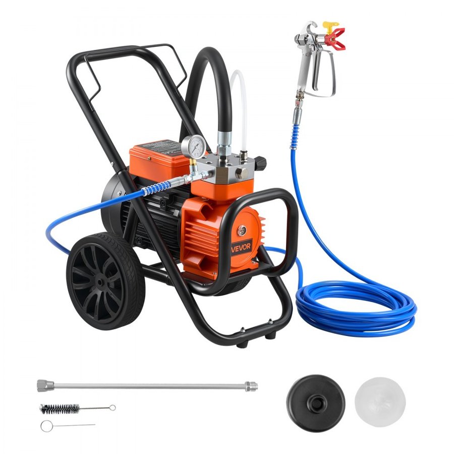 VEVOR Cart Airless Paint Sprayer – 2000W, 3300 PSI​