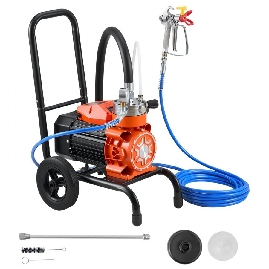 VEVOR Airless Paint Sprayer Cart – 2200 PSI, 900W Motor