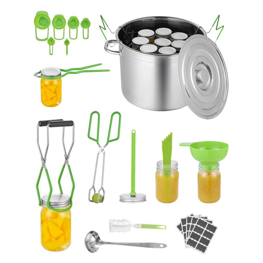 VEVOR Canning Starter Kit – 11-Piece Stainless Steel Set