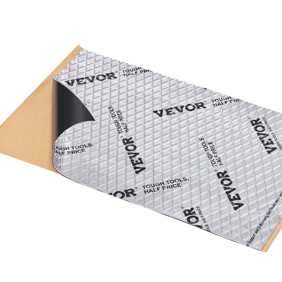 VEVOR Car Sound Deadening Mat, 80 mil 3.3sq.m Car Sound Dampening Material, Butyl Automotive Sound Deadener, Noise Insulation and Vibration Dampening Material for Car