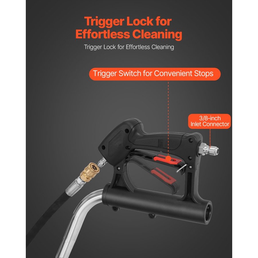 VEVOR 18 in Surface Cleaner – 4000 PSI, 2 Handle, 4 GPM