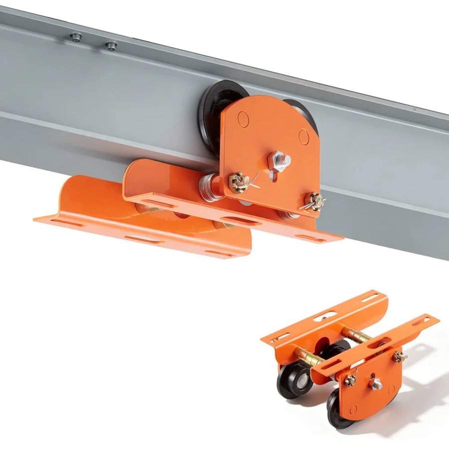 VEVOR Electric Hoist Manual Trolley – 0.5 Ton, 68-110 mm