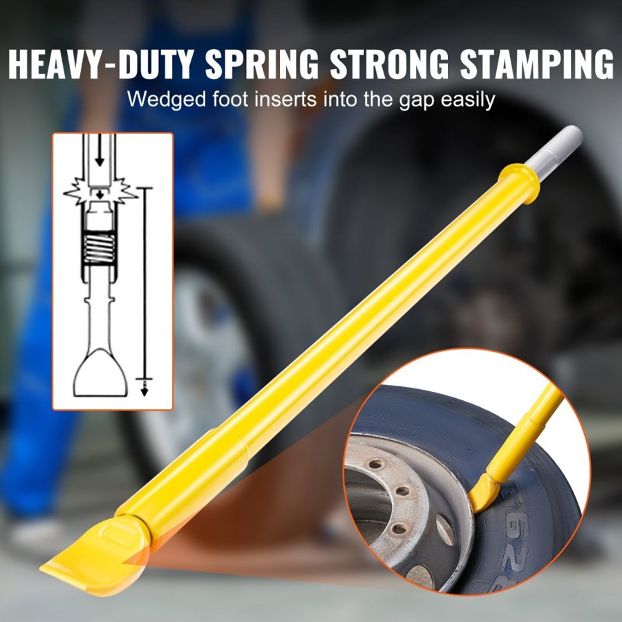 VEVOR Tire Bead Breaker Slide Hammer, 117.6 cm Length Heavy Duty Steel Tire Bead Breaker, Portable Tire Changing Sliding Impact for Car Truck Trailer Tire Removal