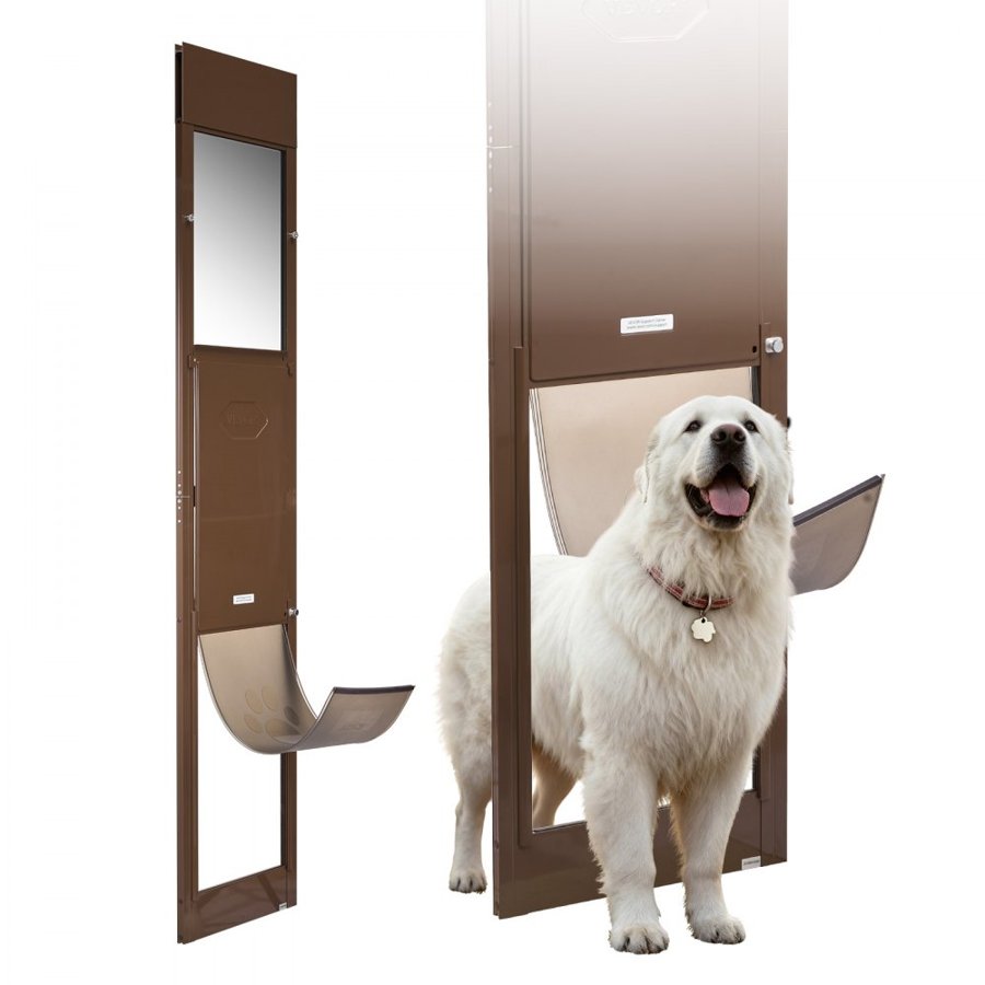 VEVOR Dog Door Insert for Sliding Glass Door – 75-80 inches