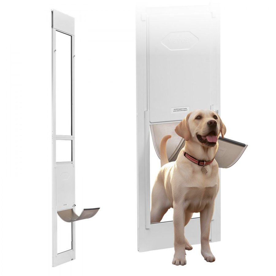 VEVOR Dog Door for Sliding Glass Door – 91"–96"  Adjustable