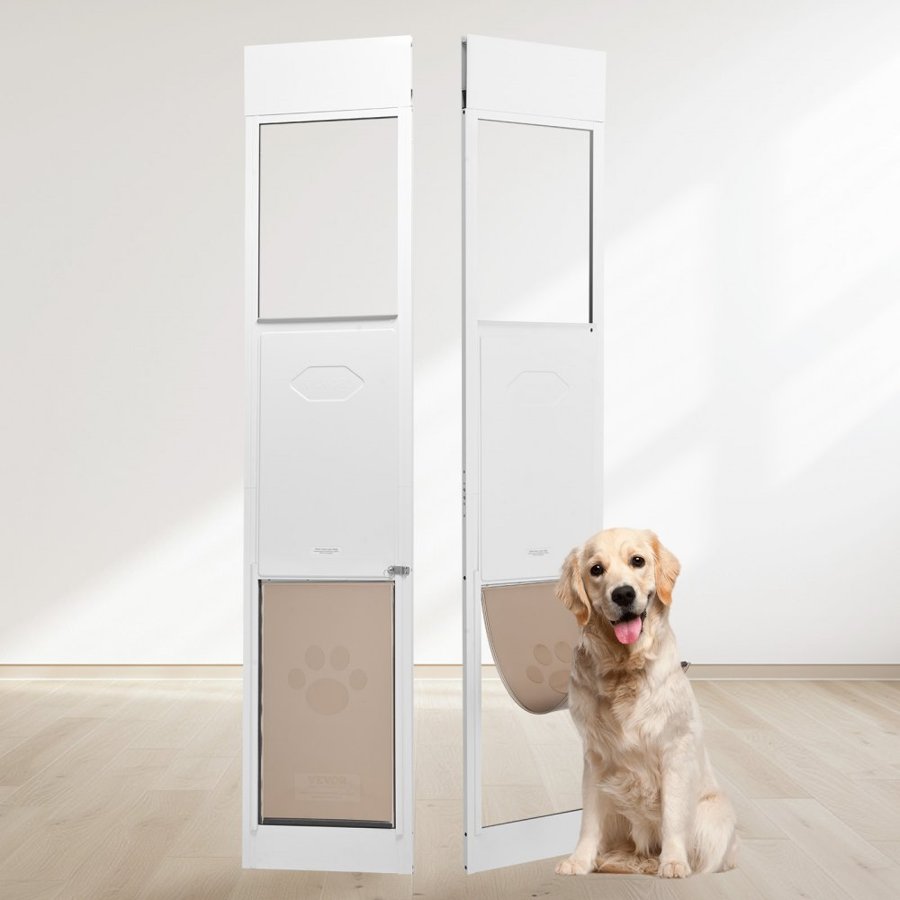 VEVOR X Large Dog Door for Sliding Glass Door – 346 x 600 mm