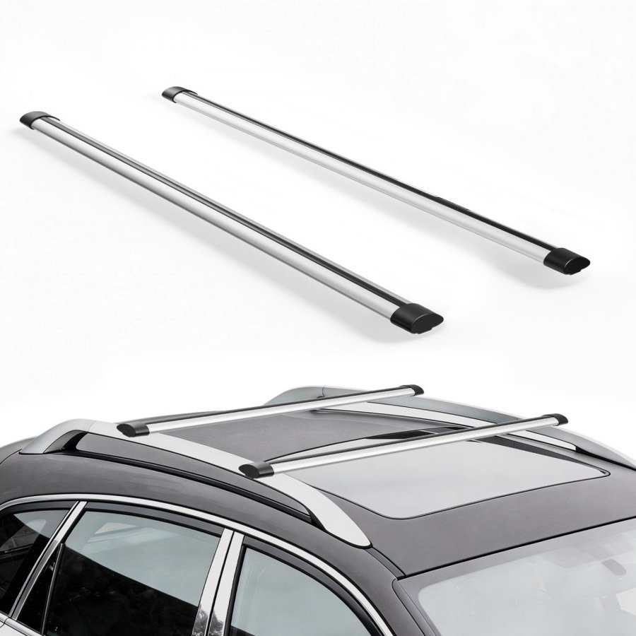 VEVOR Aluminum Roof Rack Cross Bars – 100 kg Load, 1200 mm