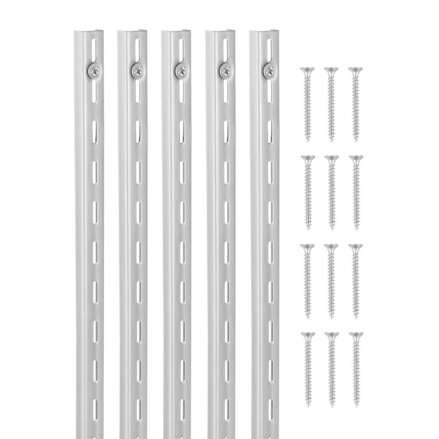 VEVOR Shelving Pilasters – 39 Inch, 10 Pack, 40 Screws
