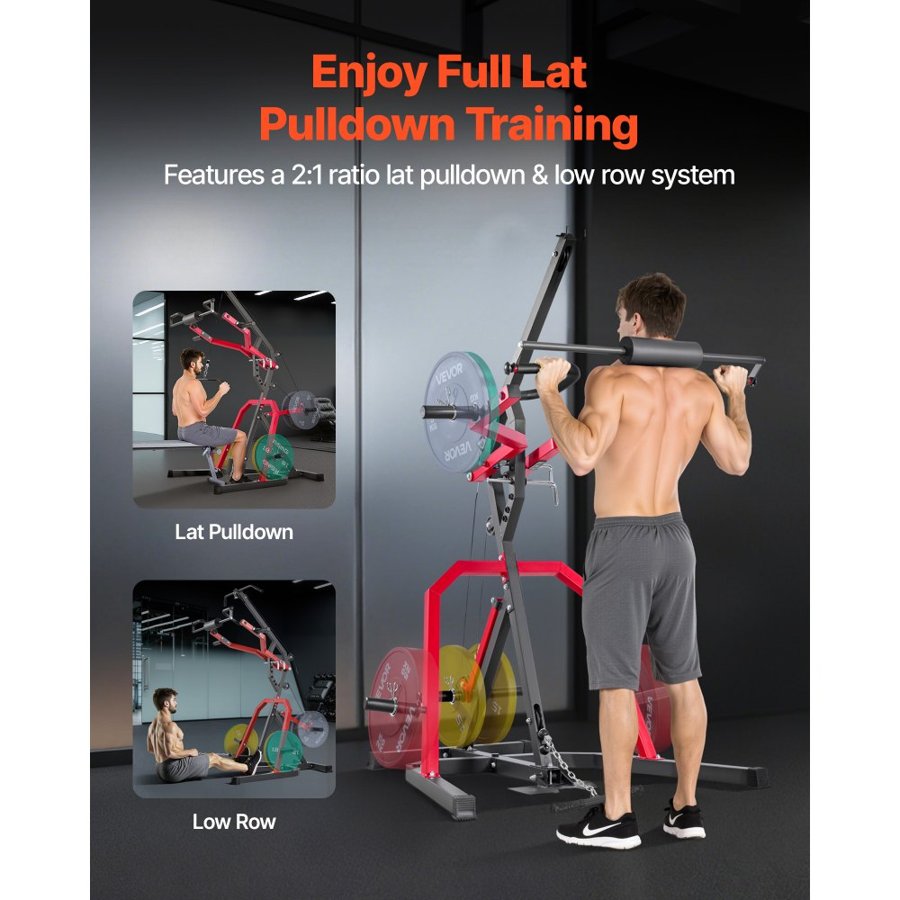 VEVOR Leverage Home Gym – 2:1 Ratio, Q235A Frame , 265 LBS
