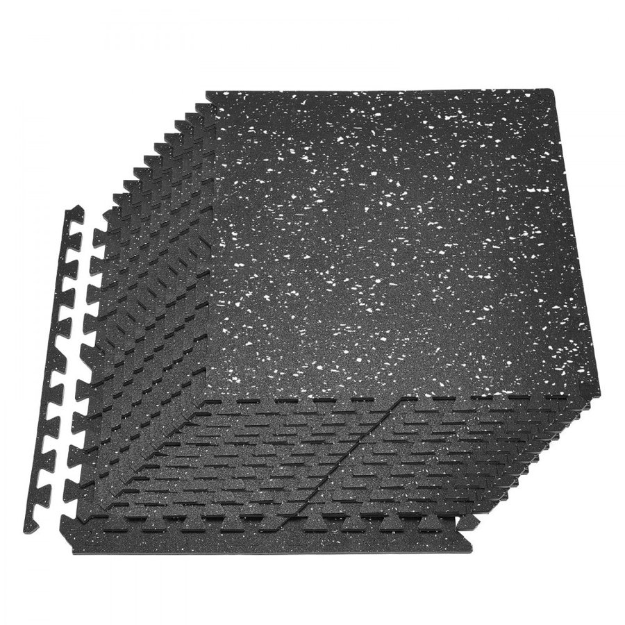 VEVOR Fitness Equipment Mats – 24 PCS, 24×24 in, EVA Foam