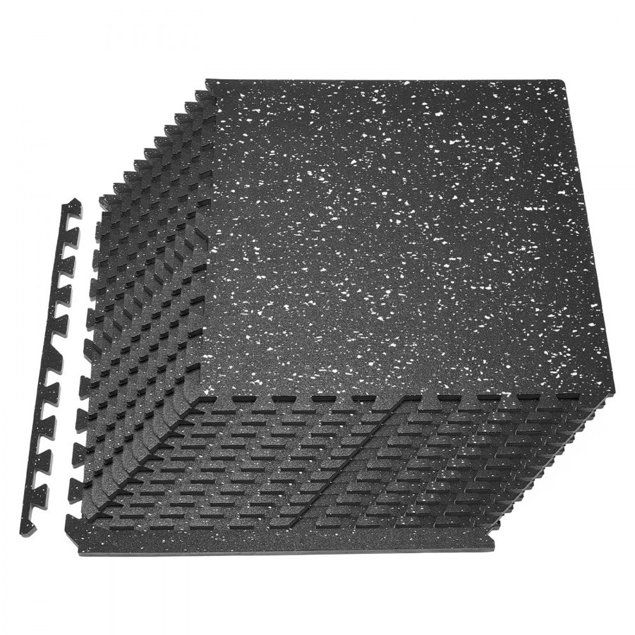 VEVOR Interlocking Rubber Floor Tiles – 24 PCS, 0.56 in EVA
