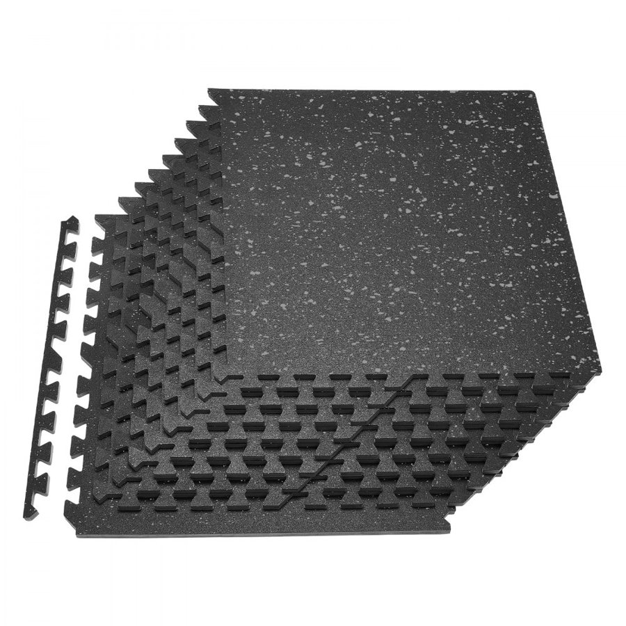 VEVOR Flooring Puzzle Exercise Mat – 12 PCS, 0.56in EVA Foam