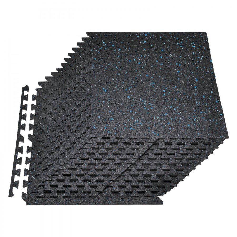 VEVOR Interlocking Exercise Mat Tiles – 24 PCS, 24x24x0.56"