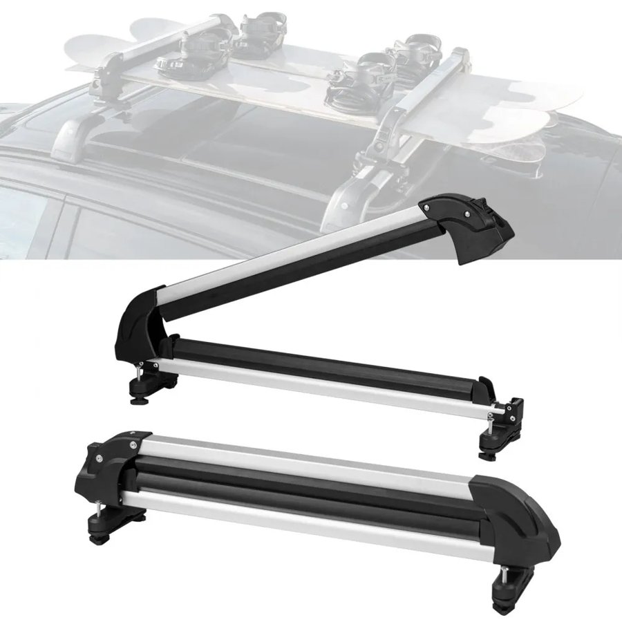 VEVOR Snowboard Roof Carrier - 31.7-Inch, 6 Skis, 4 Boards
