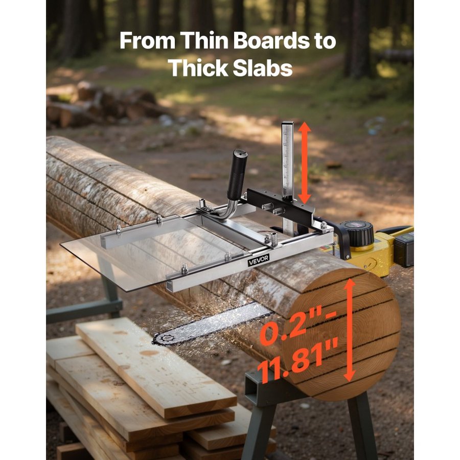 VEVOR Chainsaw Sawmill Kit – Portable 16-20 Inch, 11.81 Inch