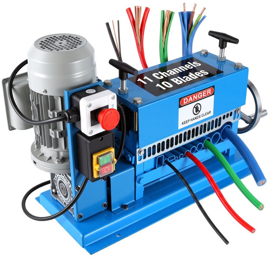 VEVOR Stripping Machine for Electric Wire – 1.5- 38 mm, 370W