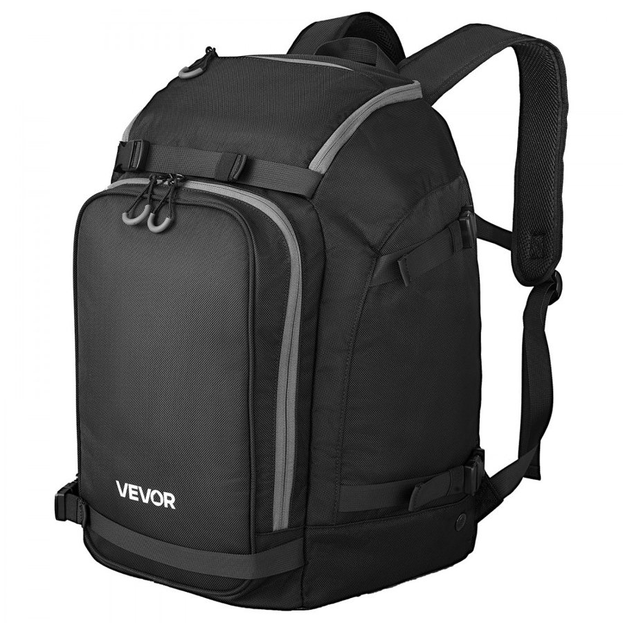 VEVOR Ski Boot Travel Bag – 55L Backpack, 1680D Waterproof