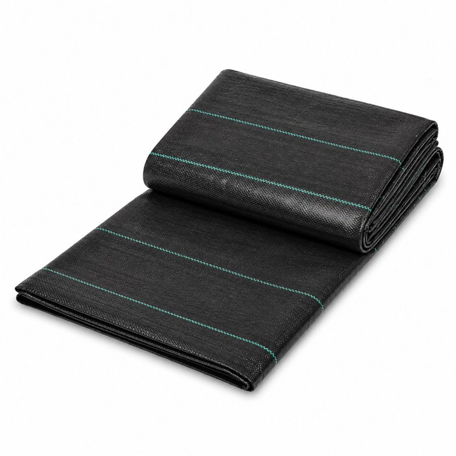 VEVOR 4FTx300FT Premium Heavy Duty Weed Barrier Landscape Fabric, 3.2OZ Woven Geotextile Fabric Under Gravel, High Permeability for Weed Blocker Weed Mat, Driveway Fabric, Weed Control Garden Cloth