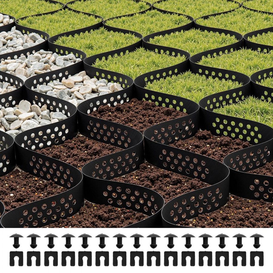 VEVOR Driveway Gravel Grid – 2" Depth, 16.4×6.5 FT, 1880 LBS