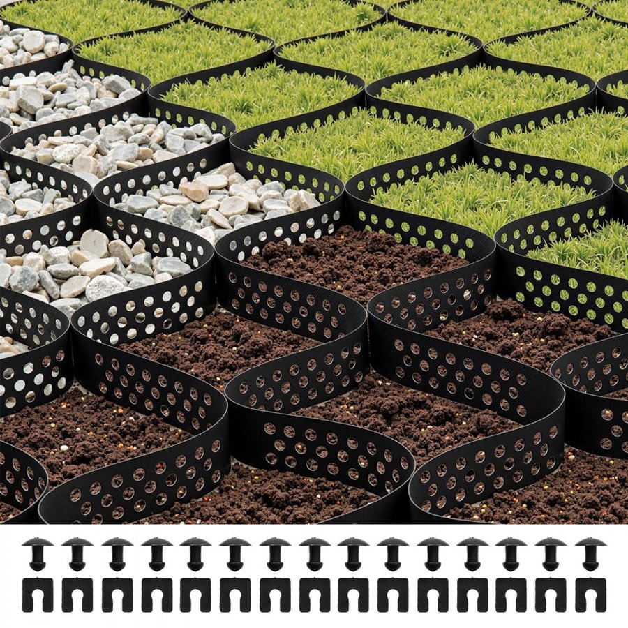 VEVOR Geo Grid for Driveway – 2 Inch, 17.06 x 8.86 FT