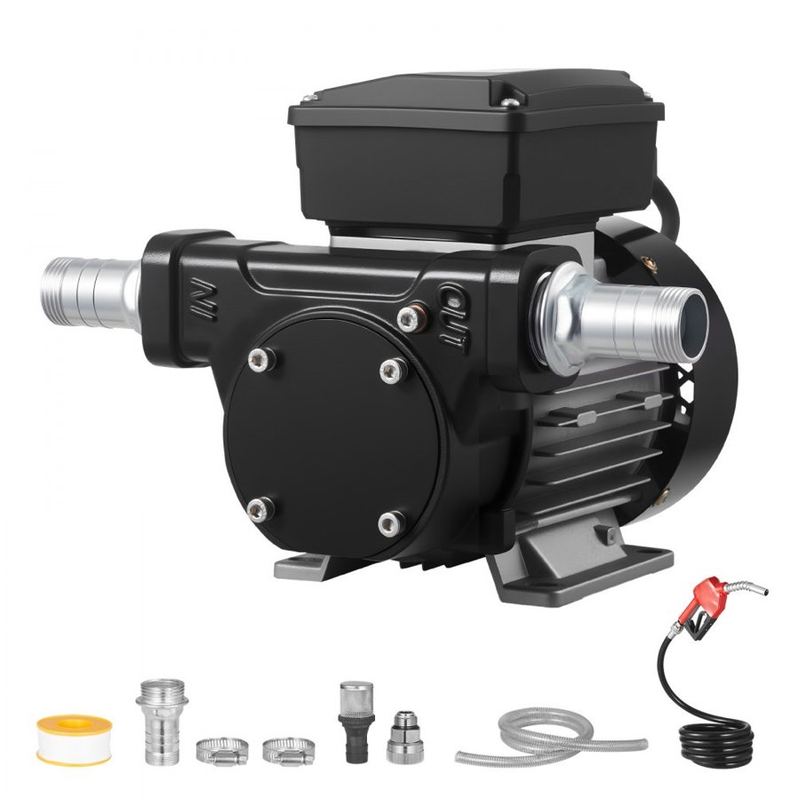 VEVOR 230V Fuel Transfer Pump – 16 GPM, DTP-60N-J01