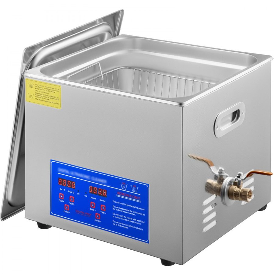 VEVOR Digital Ultrasonic Cleaning Machine – 15L, 360W, 40kHz