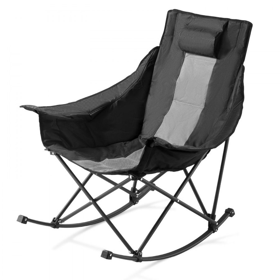 VEVOR Heated Rocking Camping Chair – 2 Zone, 225 lbs