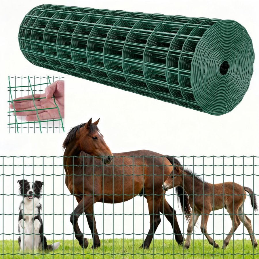 VEVOR 2x4 Farm Fence – 39" x 984", Vinyl Coated Steel